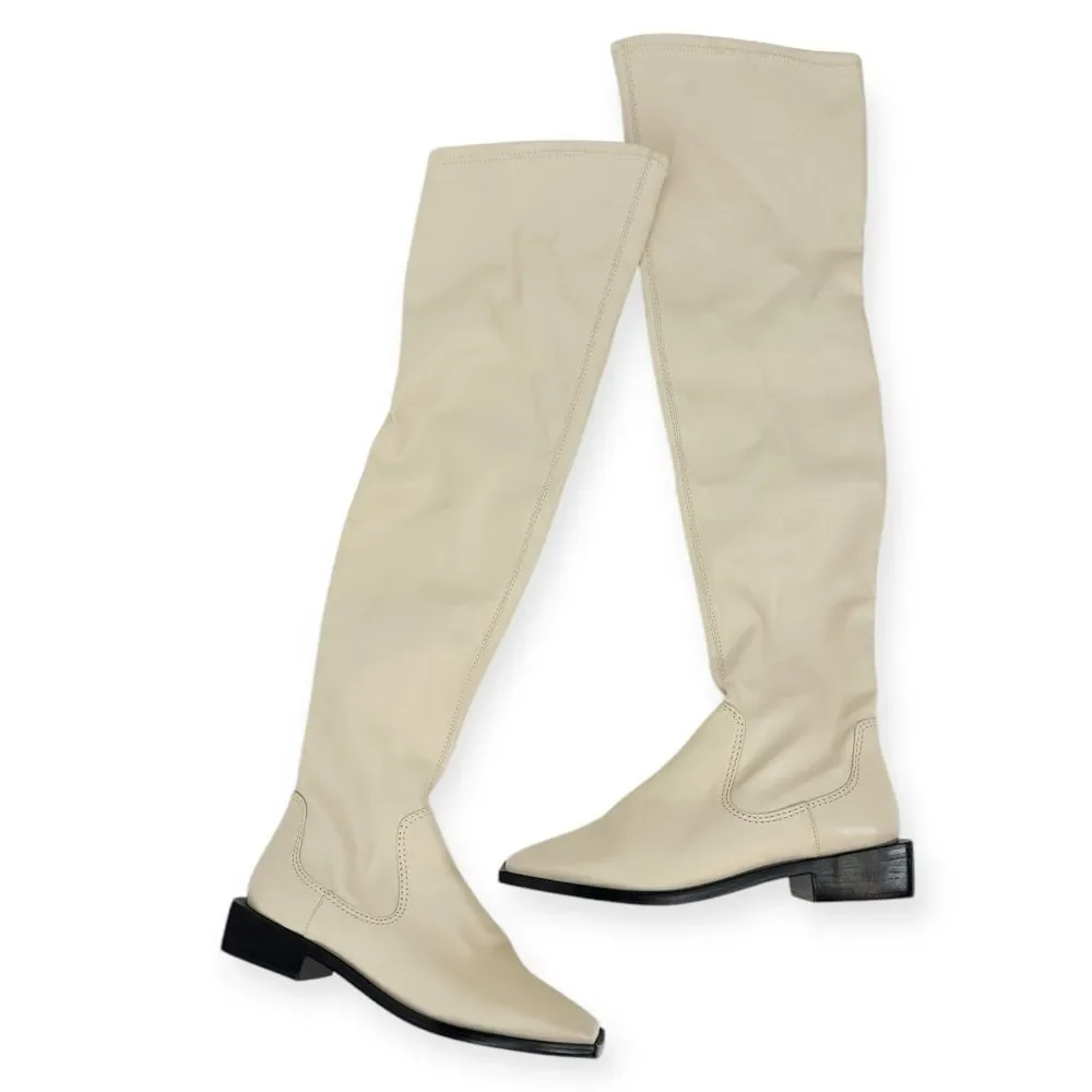Women's Guily Up Leather Over Knee Boot NEW SIZE 9 Nappa Leather Anthropologie‎